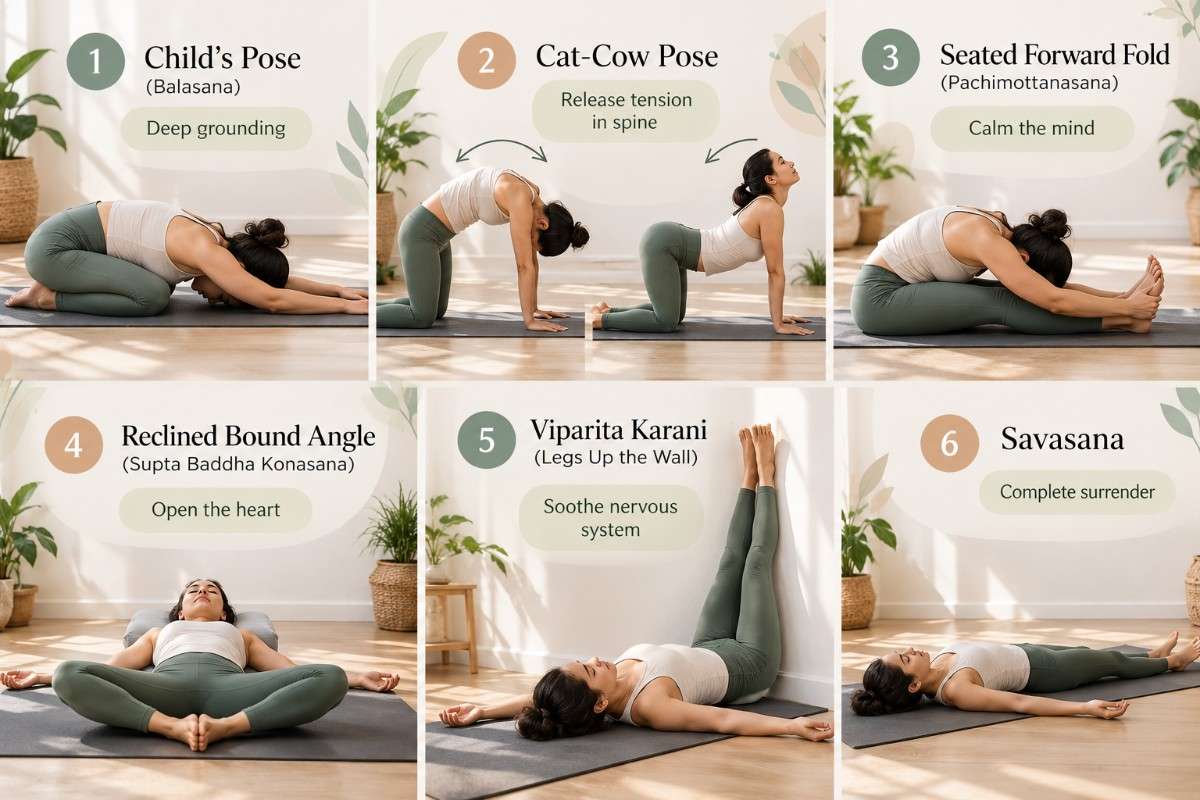Yoga Poses for Stress Relief Yoga Poses for Stress Relief