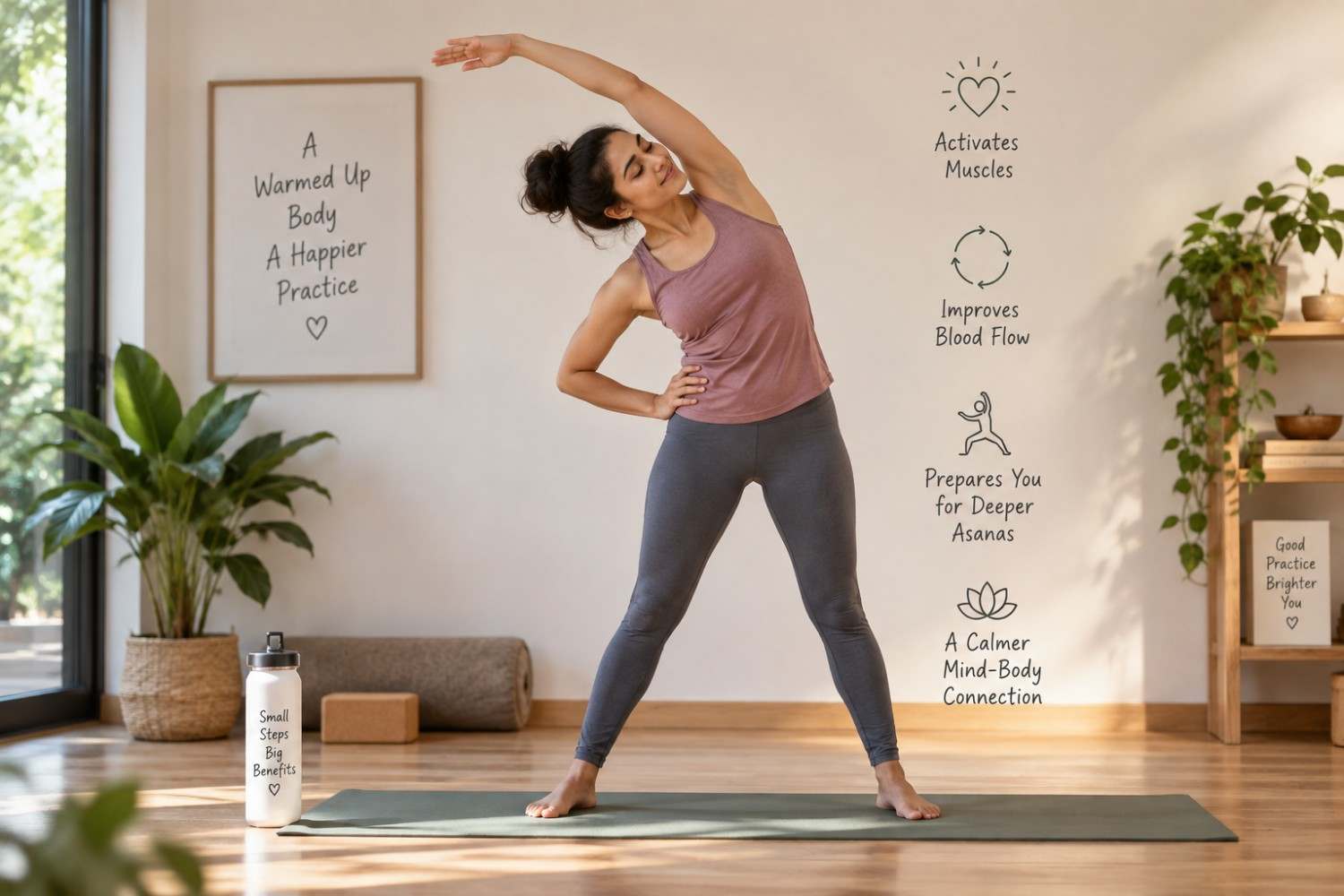 Warm-Up Before Yoga Warm-Up Before Yoga